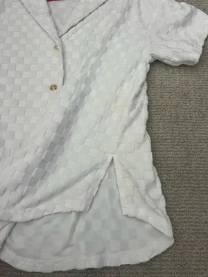Rhythm Jacquard Terry Shirt - Off White thumbnail 6