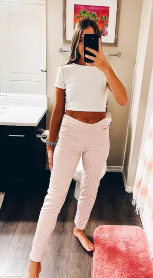 89th & Madison pink pants  thumbnail 1