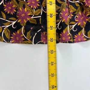 NWOT Farm Rio Floral Swans V-Neck Long Sleeves Mini Dress Size XS thumbnail 15