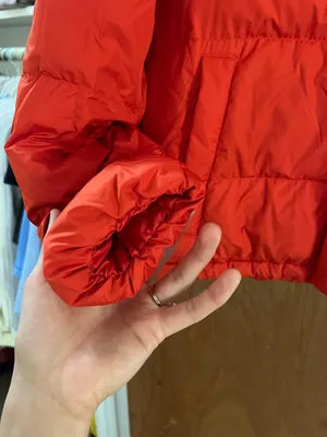 Eddie Bauer Red 650 down puffer jacket  thumbnail 7