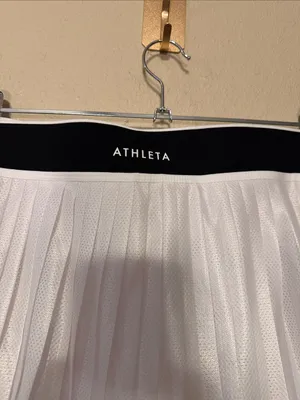 Athleta Pinnacle White Pleated Skort Tennis Pickleball Golf Size Medium thumbnail 8