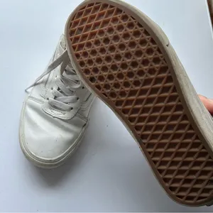Vans Women's White Sneakers 6.5 thumbnail 7