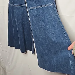 Free People We The Free Just float penny flare wide leg bell bottom jeans sz 28 thumbnail 10