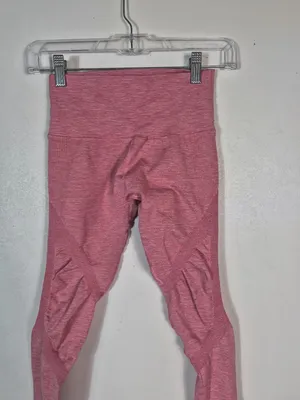 Alphalete Pink Seamless Leggings S thumbnail 2