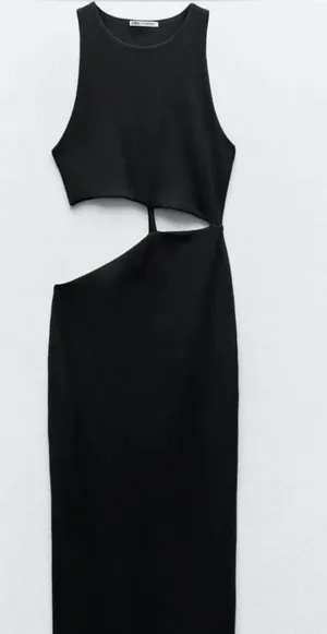 Zara Midi Cutout Dress thumbnail 1
