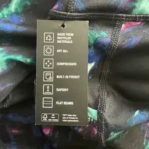 ID Ideology Celestial Sky 7/8 Leggings, Plus Size 2X, New with Tag thumbnail 7