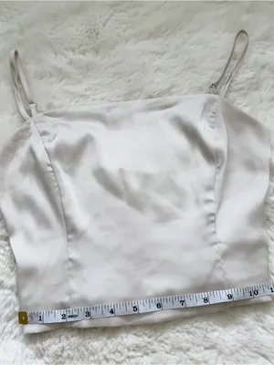 Women’s Cream Satin Square thumbnail 3