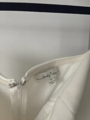 Lovely day White Dress thumbnail 3