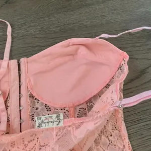 Free People Lace Night Rhythm Bodysuit‎ - Size M - Rose - NWT thumbnail 9