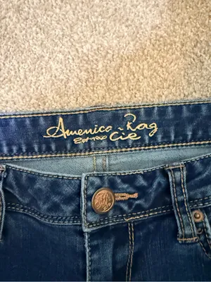 American Rag Y2K Dark Wash Low Rise Bootcut Jeans Size 7 thumbnail 4