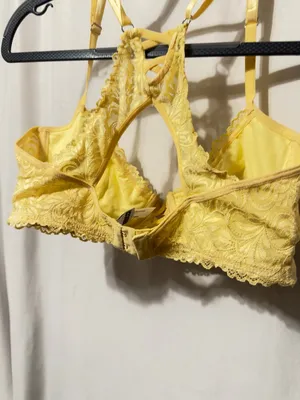 Free People x Mucci Maria Bra in Limoncello size large NWOT thumbnail 10