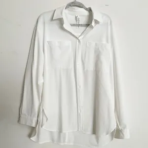 Alo Yoga Dreamscape Button Down Long Sleeve White M thumbnail 2