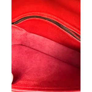 Vintage Coach Kent Bag Red Leather Crossbody Turnlock USA Made 1097-334 thumbnail 7