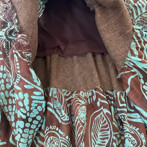 Vintage Low Rise Tiered Midi Skirt 90s Y2K Indie Sleaze Grunge Boho Romantic thumbnail 8