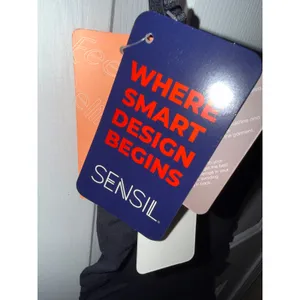Sensil Womens Black Seamless Shapewear Bodysuit Mid Thigh Shaper‎ M/L NEW thumbnail 5
