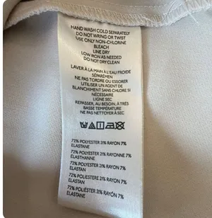 Vestido Anthropologie Wrap Crema Talla XS Nuevo con Etiqueta thumbnail 6
