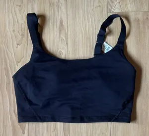 Aerie Black Sports Bra thumbnail 1