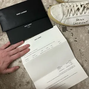 Saint Laurent Women’s Court Classic Sneakers Size 41 thumbnail 2