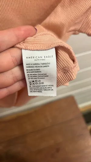Light Pink American Eagle Top thumbnail 4