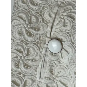Leifsdottir Anthropologie Skirt Women 4‎ White Lace Crochet A Line Mini Boho thumbnail 6