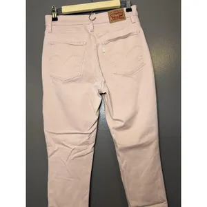 Levis 721 High Rise Skinny Jeans Womens W29 L30 Light Pink Button Fly Denim thumbnail 7