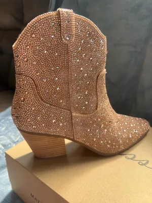 Matisse Harlow Rhinestone Boots 10 NEW thumbnail 1