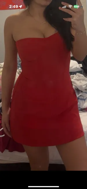 Princess Polly Red Mini Dress thumbnail 2