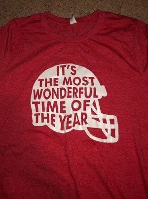 Football Helmet T-shirt thumbnail 1