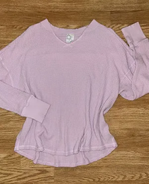 Aerie Waffle Shirt thumbnail 1