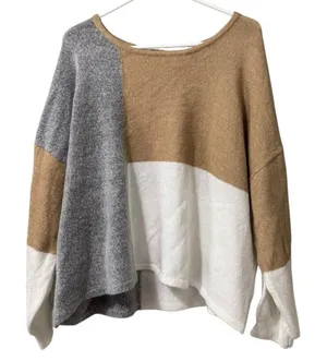 Anthropologie by the River Women Sweater Size S/M Slouchy Ribbon Long‎ Sleeve thumbnail 1