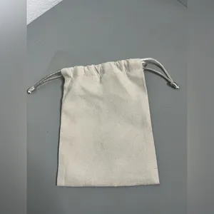 Kendra Scott Silver Gray Velvet Drawstring Jewelry Bag OneSize Neutral Versatile thumbnail 8