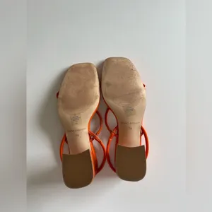 Marc Fisher Orange Heels thumbnail 3