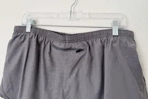 [Nike] Gray Pull-On Dri-Fit Built-in-Brief Tempo Running Shorts NWT Size Large L thumbnail 4
