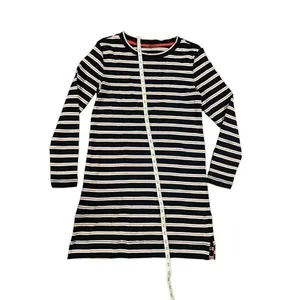 Lou & Grey black white tan striped dress‎ size XS thumbnail 6