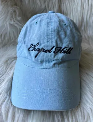 Light Blue Chapel Hill Embroidered Baseball Cap thumbnail 1