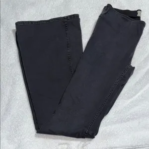 Free People Black Flare & Wide Leg Jeans thumbnail 1