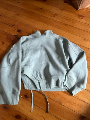 Lululemon Plush Fleece Curved
Hem Pullover silver blue small thumbnail 2