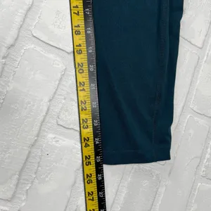 Free Fly All Day Pocket Leggings Womens Large Teal Ankle Solid Athleisure Active thumbnail 15