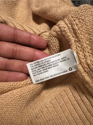Universal Threads Women's Crewneck‎ Sweater in Camel Tan Size S NWT thumbnail 5
