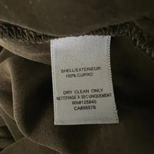 Intermix Lindy Tie Waist Pants Womens 2 Olive Green Cropped Relaxed Quiet Luxury thumbnail 6