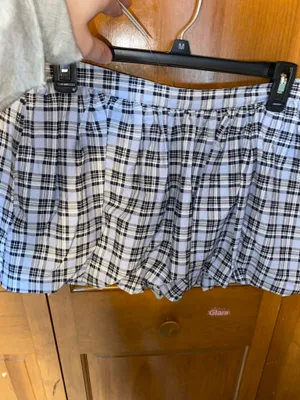 Hollister plaid bubble skirt nwt thumbnail 8