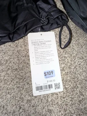 lululemon athletica Stretch-Satin Flocked Training Jacket thumbnail 5