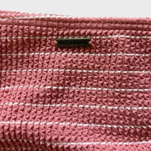 NWT Billabong Summer High Tank Bikini Set Pink Textured Medium Summer Beachy thumbnail 5