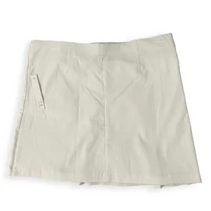 Joe B by Joe Benbassett White Pleated Front Mini Skirt NWT thumbnail 2