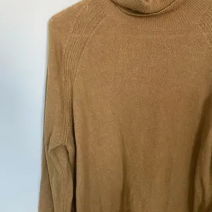 J. CREW Women's Brown Turtleneck sweater M AF023 Merino Wool Alpaca Blend Preppy thumbnail 2