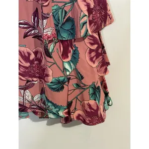 For love and Lemons Flamenco Strapless Pink Floral Mini Dress‎ Womens Size M thumbnail 3