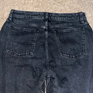Abercrombie & Fitch Curve Love Skinny High Rise Seam Raw Split Hem Black 31‎ 12R thumbnail 10