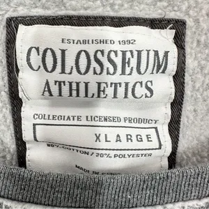 Kansas‎ Jayhawks Scoop Neck Longsleeve Grey Sweatshirt XL Colosseum Athletics thumbnail 2