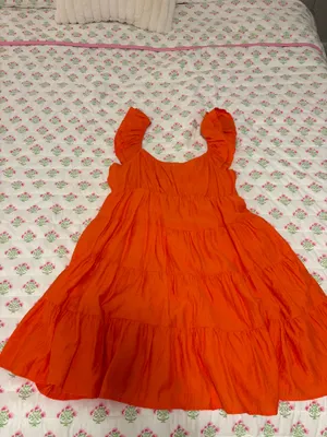 Blu Pepper orange dress thumbnail 2