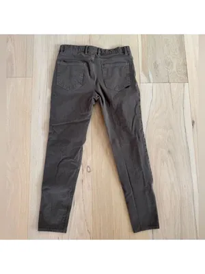 Zara Olive Brown Pants Size 32 thumbnail 4